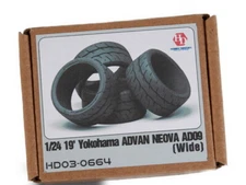 Hobby Design 1/24 19' Advan Neova AD09 Tyres (Wide)