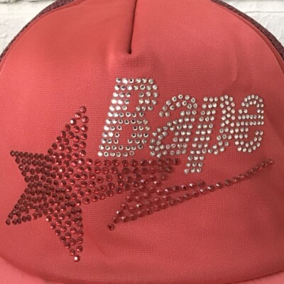 Swarovski BAPE STA logo trucker hat cap a bathing ape NIGO | eBay