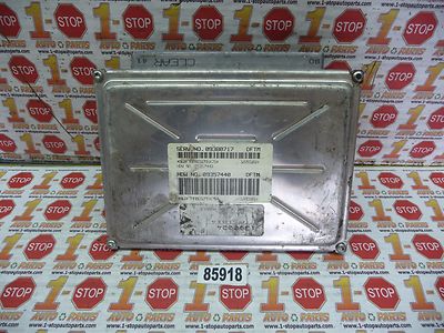 2000-2002 CHEVROLET CAMARO 3.8L ENGINE COMPUTER ECU ECM 09380717 DFTM OEM