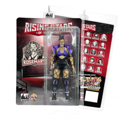 Offizielle Rising Stars of Wrestling - Rosmarin-Actionfigur