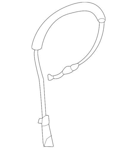 Cable de bloqueo para Ford (N/P ML3Z-15266A46-A)