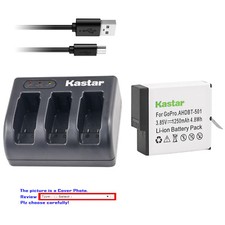 Kastar Battery Triple Charger for GoPro AHDBT-701 Hero 7 GoPro HERO7 Black