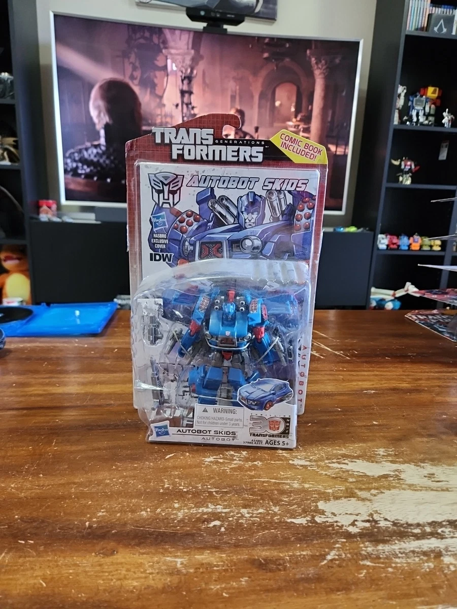 Transformers Generations Thrilling 30 Comic Edition Skids MOSC