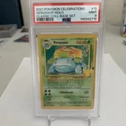 Venusaur 15/102 Celebrations: Classic Collection Holo PSA 9