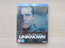 Unknown Zavvi Exclusive Blu-ray Steelbook | Liam Neeson | LIKE NEW