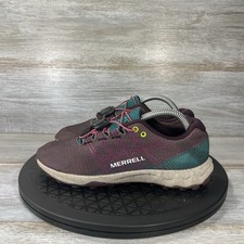 Merrell Big Kids Moab Flight Low Burgundy Hiking Shoes Size 2.5 M