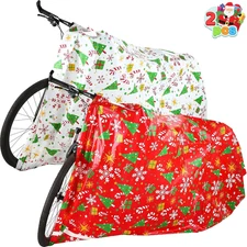 2 PCs Jumbo present Bags 60” x 72” with Gift Tags for Heavy Duty Large Gifts Bag