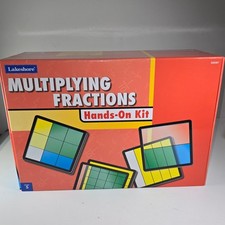 Lakeshore Multiply Fractions Hand On Kit GG587 Educational Learning Math Grade 5