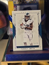 2017 Panini National Treasures Football /75 Torrey Smith Purple #90 Eagles
