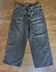 Old Navy High Rise Baggy Wide Leg Drapey Denim Jeans Women’s 14 Black — photo 1