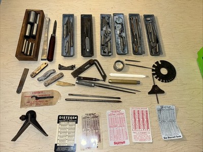 6 lbs Machinist Tools & Parts Lot LS Starrett Bits & Pieces From Machinists Box