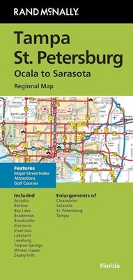 Rand McNally Folded Map: Tampa and St. Petersburg Regional Map by Rand McNally F
