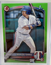 2025 Bowman - Marcos Torres 1st #BP-94 Neon Green /399