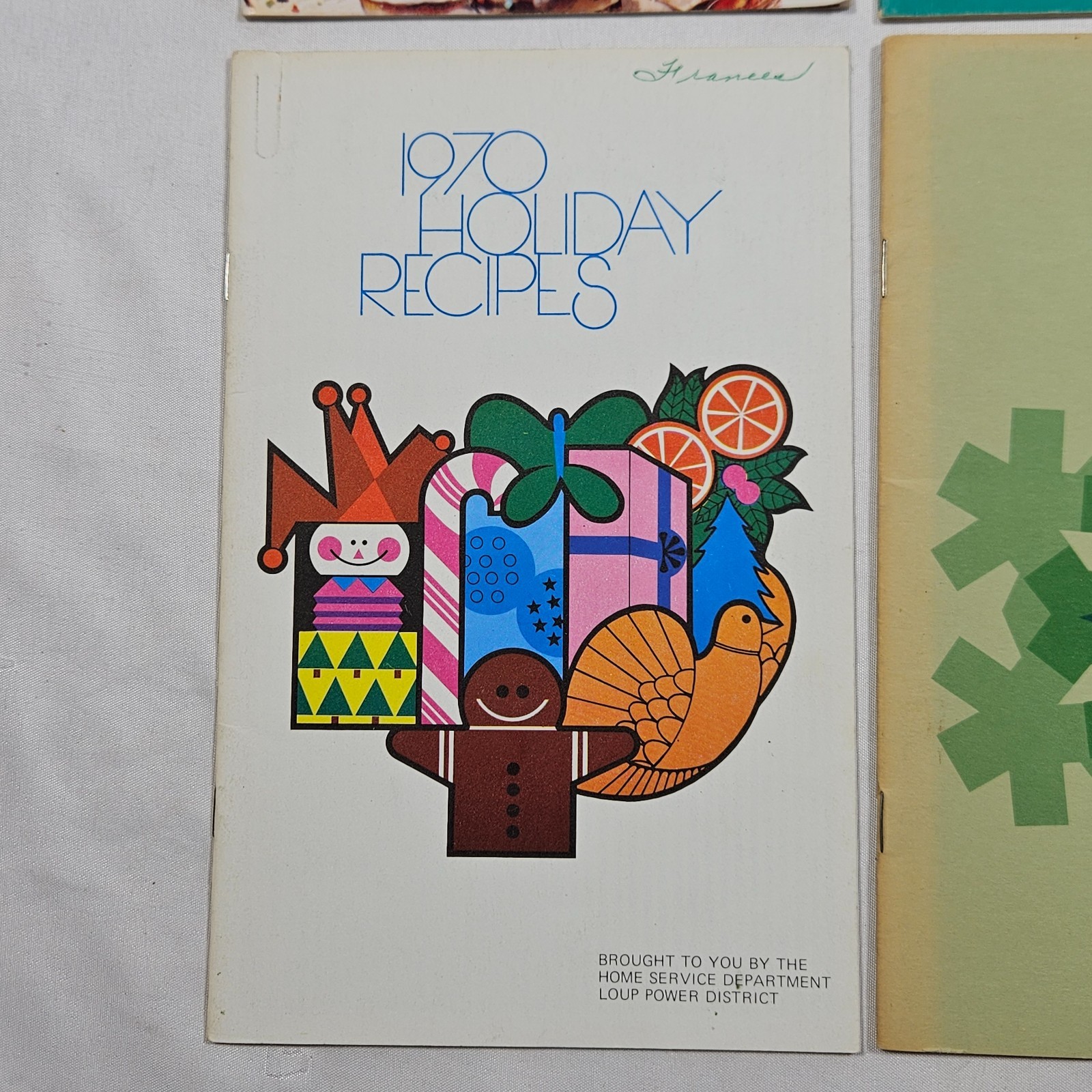 VTG 50s 60s 70s Lot of 8 Christmas Holiday Recipes Booklets from Power Company