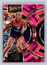 2024 Panini Select WNBA #128 Celeste Taylor Premier Pink Ice Prizms