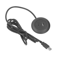 Desktop Power Grommet with USB Port, Desktop Charging Station Mounts on The 1...