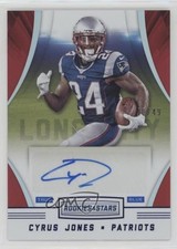 2016 Panini Rookies & Stars True Blue 18/49 Cyrus Jones #RLS-CJN Auto 0w8