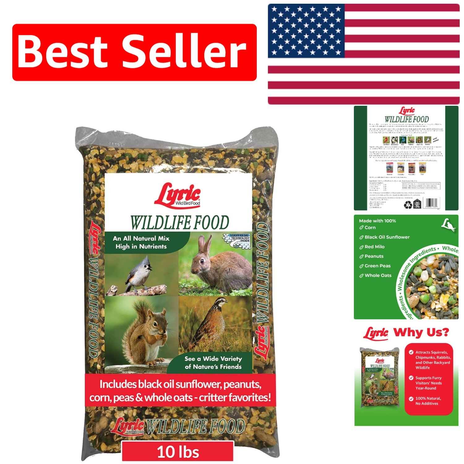 For Deer, Turkeys, Squirrels, And Rabbits