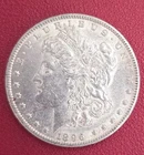 1896  $1 Morgan Silver Dollar  Philadelphia Uncirculated