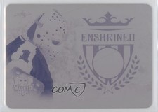 2018 Leaf Men Enshrined Printing Plate Magenta 1/1 Bernie Parent #E-01 HOF uk2