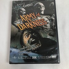 Army of Darkness DVD 1992 Bruce Campbell Sam Raimi THX Widescreen Original