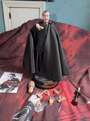 Kaustic Plastic 1/6 dracula Christopher Lee deluxe Figure And Accessories Only