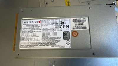 SUPERMICRO PWS-2K21A-2R 2200W Switching Power Supply