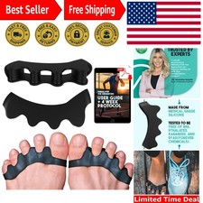 PrimalStep Toe Separators - Doctor Recommended for Foot Pain Relief S/M Size