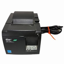 TESTED Works Star TSP100 future Print Thermal POS Receipt Printer W/power Cord