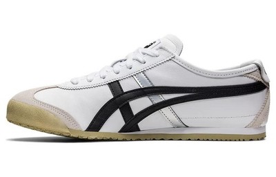 [1183C102-101] -Men- Onitsuka Tiger Mexico 66 White Silver Black