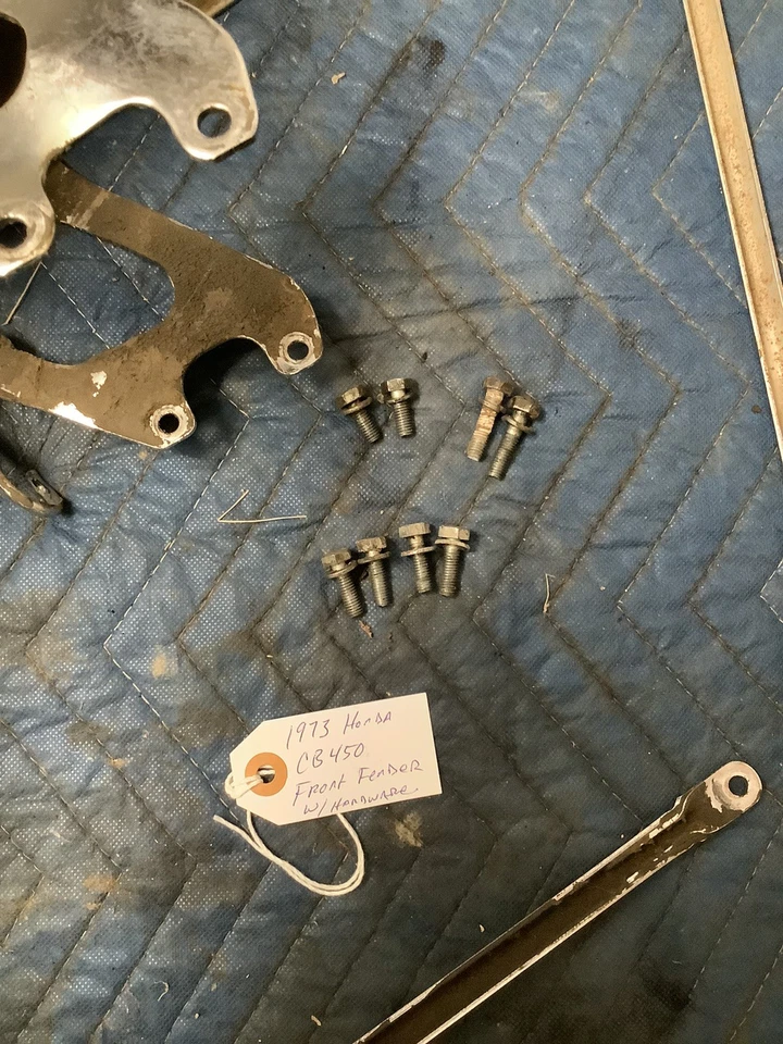 Guardabarros delantero Honda CB450 CB 450 1973 Foto 2 de 4