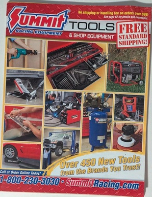 #ad Summit Racing Equipment Tools amp; Shop Equipment Car Parts Catalog $13.99