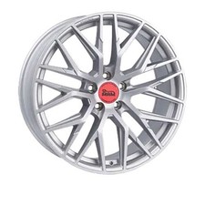 4x MAM RS4 8,5x19 ET45 MATT SILVER PAINTED Alufelge