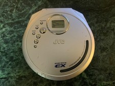 Vintage Silver JVC portable CD model XL-PG57SL EX anti-shock hyper bass sound