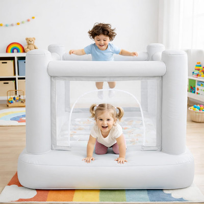 Mini Bounce House,Electric Pump Toddler Bounce House for Kids 3-6 Kid,Indoor or