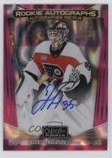 2024-25 O-Pee-Chee Platinum Rookie Pink Magma Aleksei Kolosov #R-AK Auto 4wd