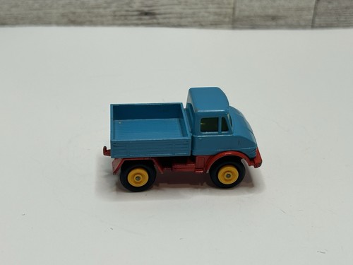 Camión Unimoc Vintage Matchbox Series Azul ’1960 • Por Lesney • Hecho en Inglaterra - Imagen 5 de 9