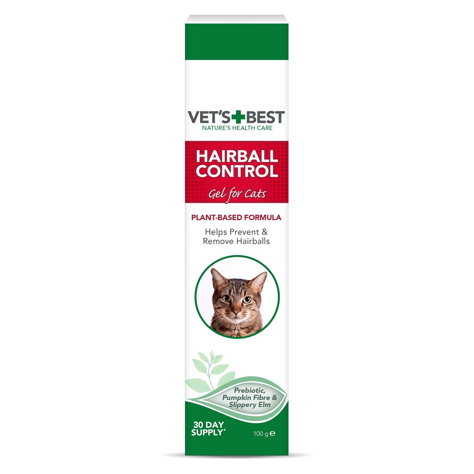 Vet's Best Cat Hairball Relief Digestive Aid gel- 100g 100 g (Pack of 1)