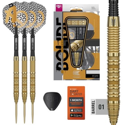 Target Darts Set Bolide Envy 90% Tungsten SP Swiss Point Steel Tip Barrel 01