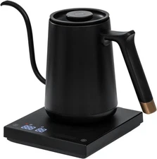 TIMEMORE Fish Smart Gooseneck Kettle 600ml -Variable Temp Control for Coffee/Tea