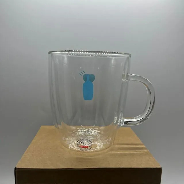 その他 HUMAN MADE BLUE BOTTLE COFFEE GLASS MUG HUMAN MADE BLUE BOTTLE COFFEE DOUBLE WALL GLASS MUG Human Made