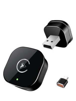 MYCIMRE Wireless CarPlay Adapter for iPhone - 2026 Upgraded Mini USB