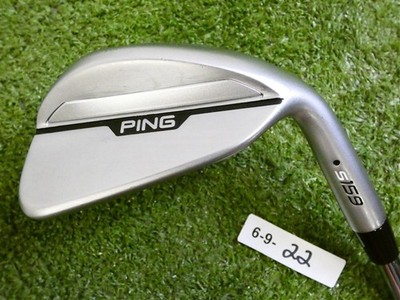 Ping S159 Chrome 56* 10* Sand Wedge E Grind Z-Z115 Steel Black Dot Mint