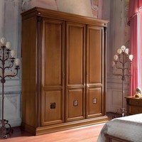 Kleiderschrank Schlafzimmer Holz Schrank Antik Stil Barock Rokoko SchräNke Neu