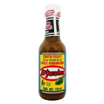 3X SALSA EXTRA PICANTE EL YUCATECO   CHILE HABANERO 120ml