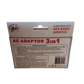 AC Power Supply + AV Cable For SEGA Genesis MODEL 1 Console NEW BOXED