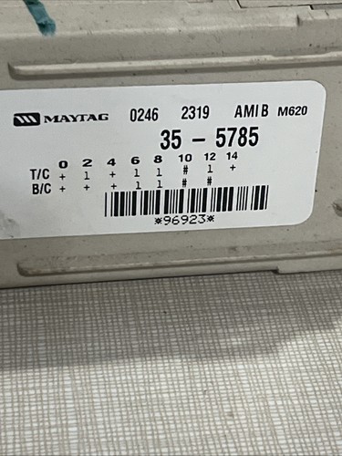 🇺🇸Maytag 35 5786 Control Temporizador Lavadora. PROBADO Y 30 DÍAS DE GARANTÍA - Imagen 2 de 7
