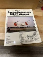 US Army Boeing Helicopters CH-47 Chinook Aerofax #27 Softcover Book. Box 293