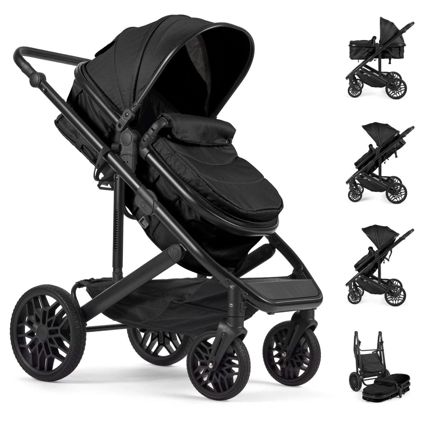 ™ Avant Baby Pushchair Travel System – Larger Foldable Stroller with