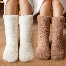 Thickened Thermal Socks Women Winter Warm Home Soft Thickened Plus Velvet